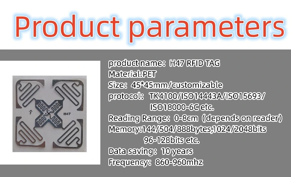 ISO15693 RFID Smart Hf Chip Antenna Tamper Proof Tags in China