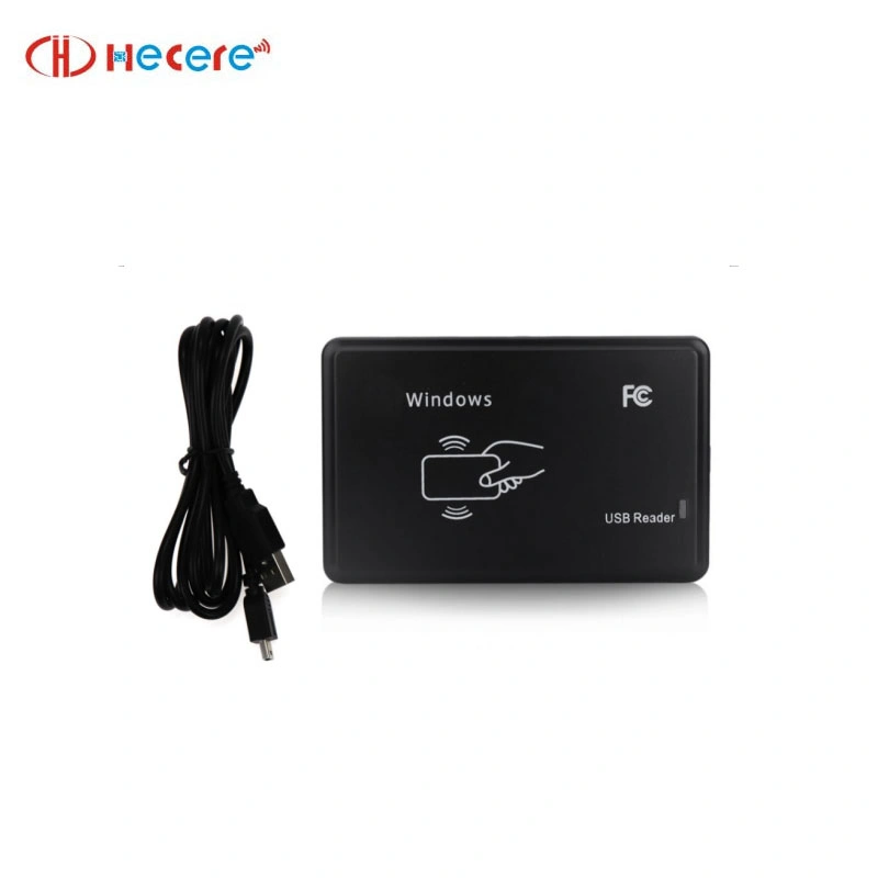 High Quality Desk RFID NFC Lh/Hf 125kHz 13.56MHz RFID Reader Writer