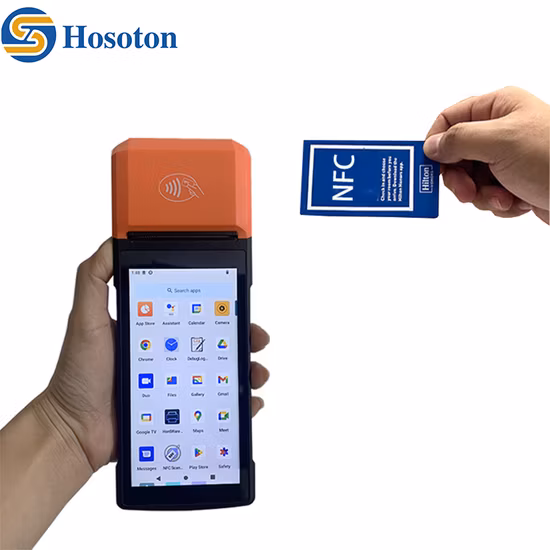 Портативный POS-терминал Android с принтерами Android Mobile Touch POS Z500c